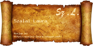 Szalai Laura névjegykártya